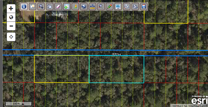 .46 acre Buildable lot – 7 minutes from Suwannee River public boat ramp (Fowler’s Bluff) – North Florida land for sale by owner