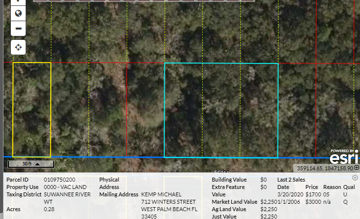 .28 acre – buildable lot – North Florida land for sale by owner