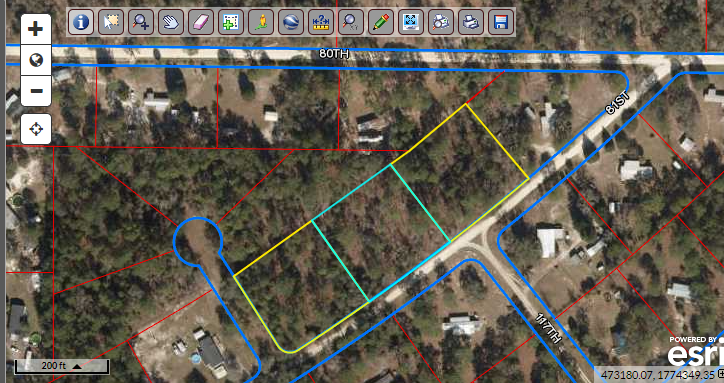 .95 acre lot – Buildable – North Florida land for sale by owner!